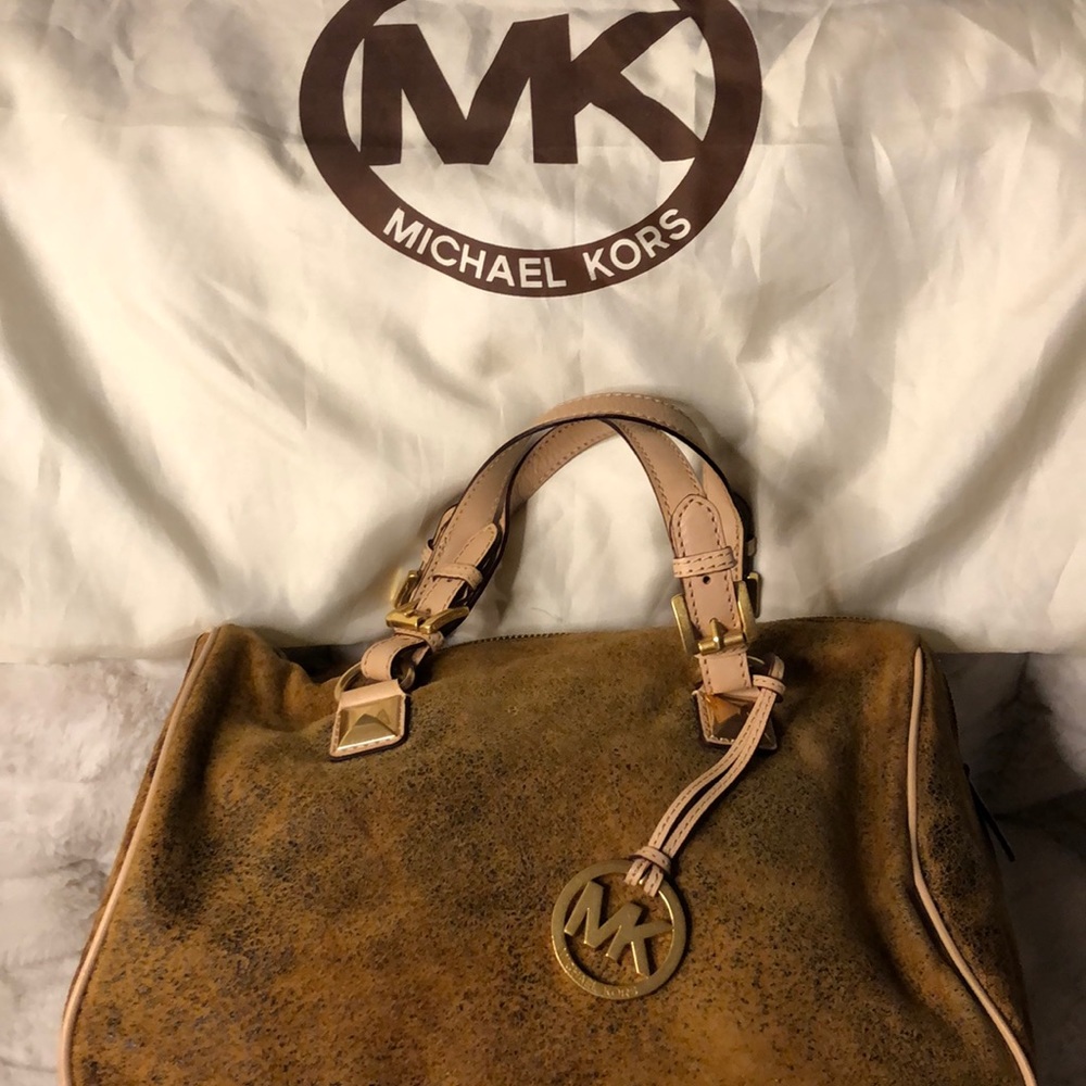 MICHAEL KORS “Grayson” satchel